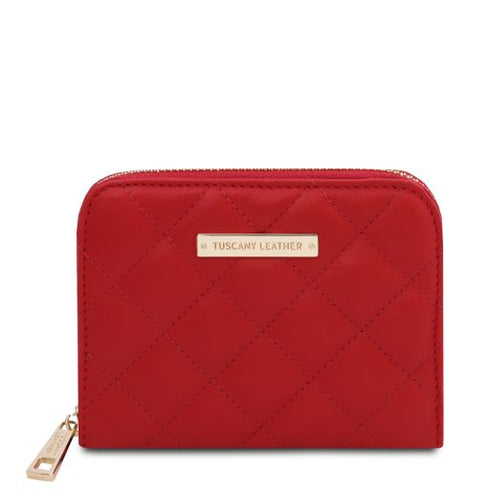 Teti - Exclusive zip around soft leather wallet